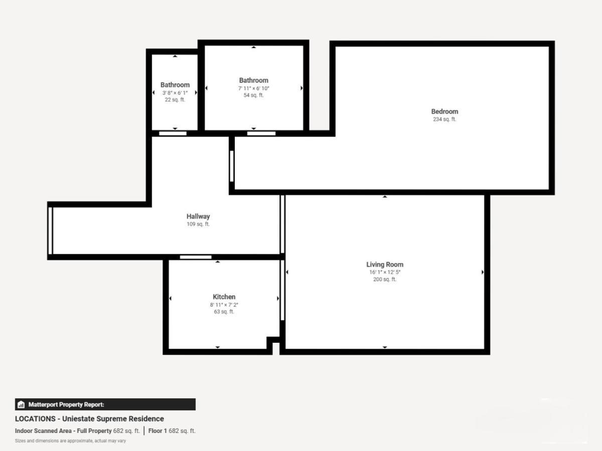 Uni Estate Supreme Residences - Chic One Bedroom Дубай Экстерьер фото